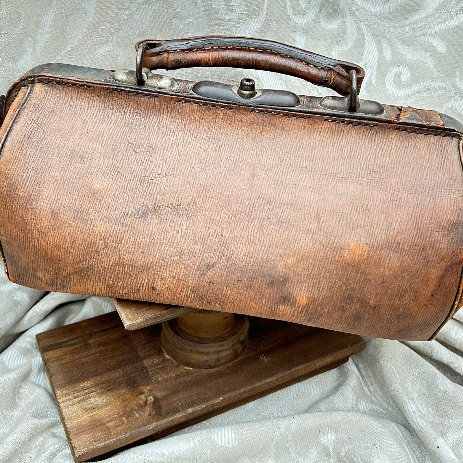 Hele oude antieke dokterstas, Antiek en Kunst, Curiosa en Brocante, Ophalen of Verzenden
