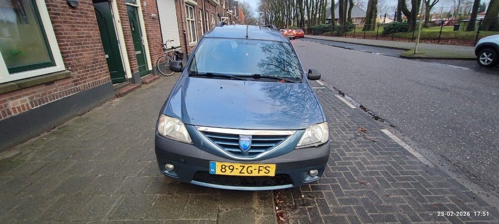Dacia Logan 1.6 16V 105PK LPG G3 2de motor, Euro 5, Stof, 1225 kg, 4 cilinders