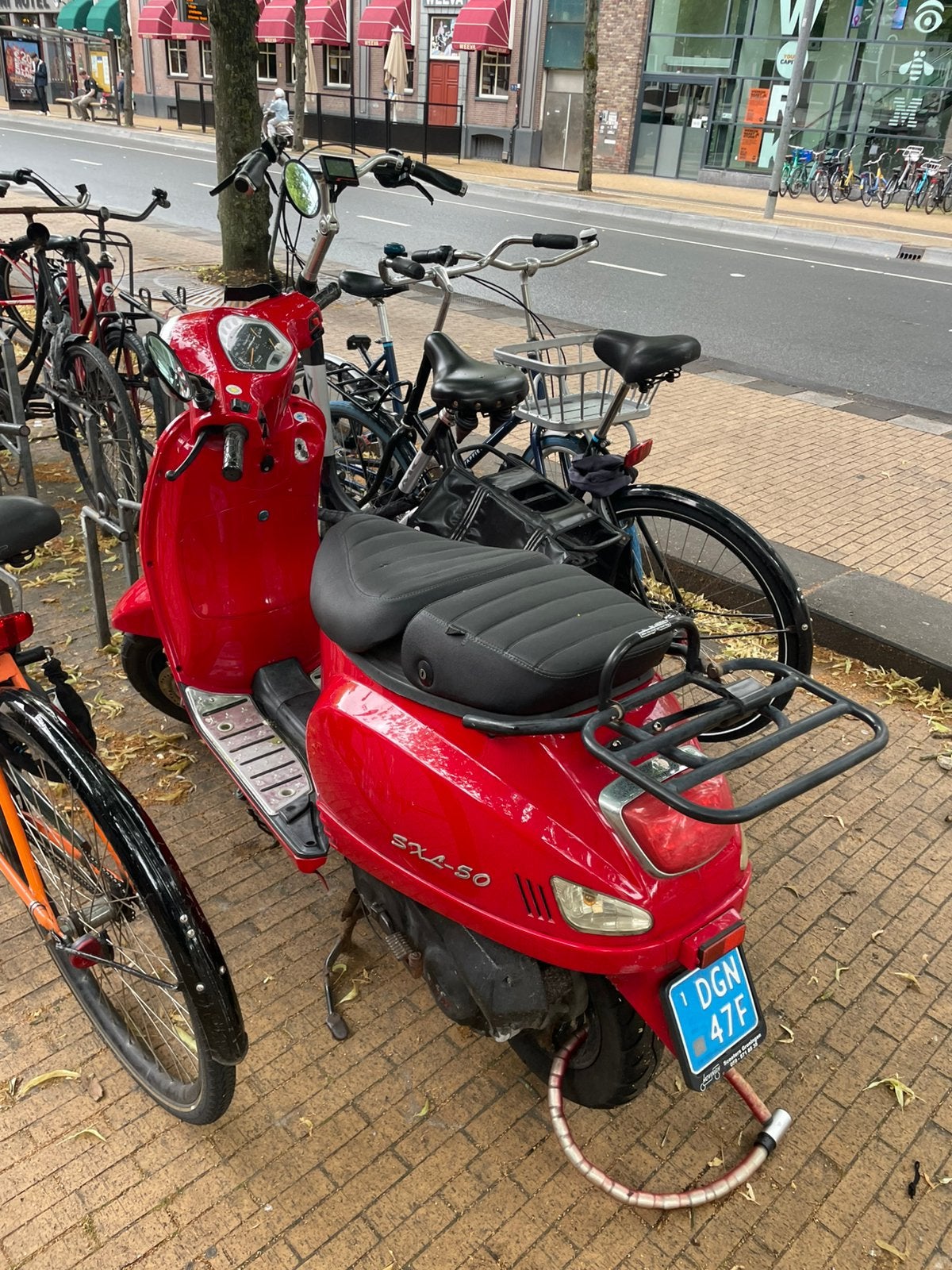 Scooter 50cc wont start, Ophalen, Zo goed als nieuw, Benzine, Overige merken