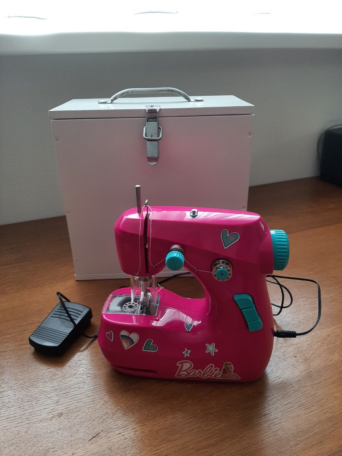 Kinder Naaimachine met opbergbox, Ophalen, Gebruikt, Knutselen