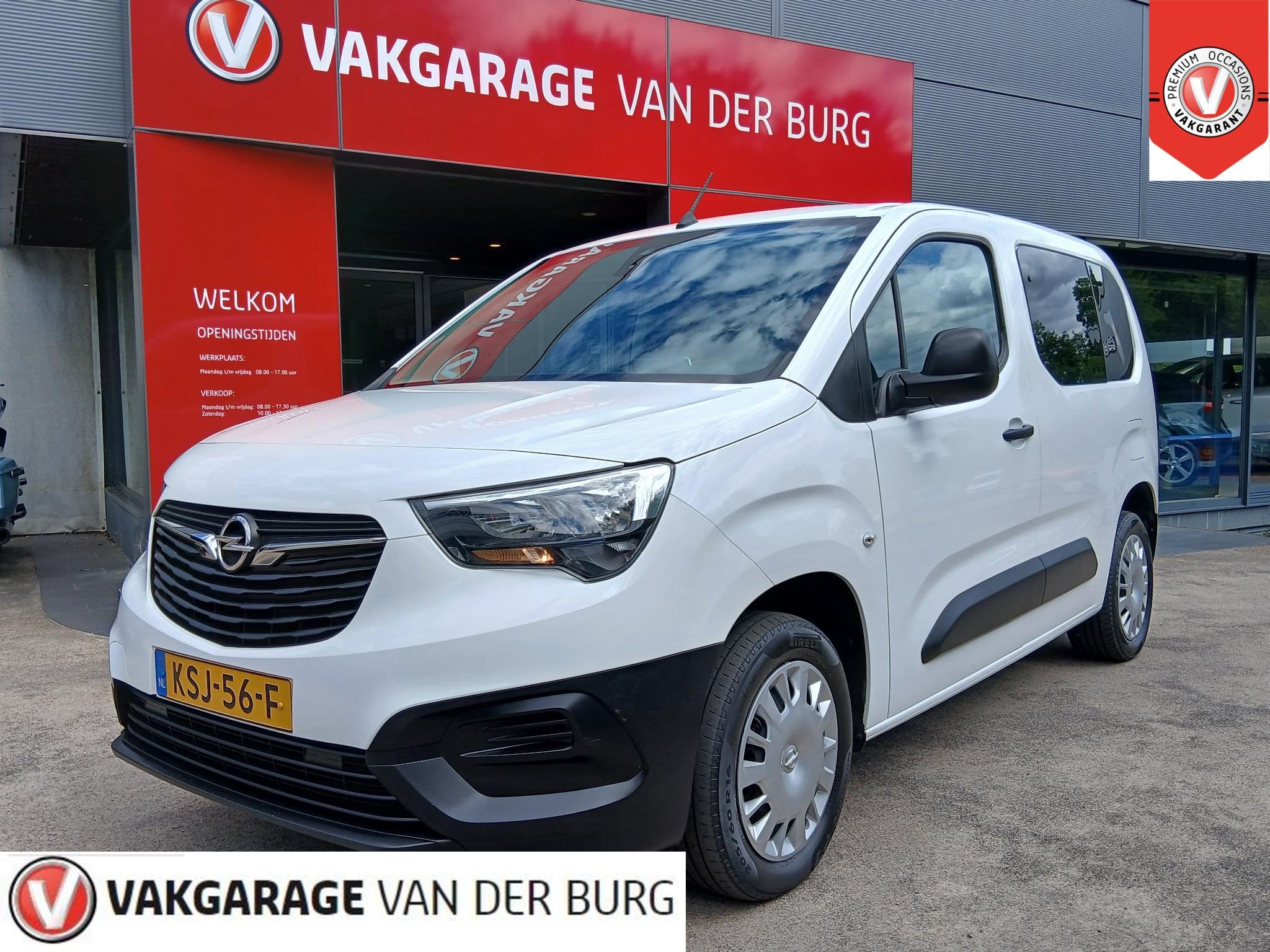 Opel Combo-e Life L1H1 Edition 50 kWh Camera, Auto's, Opel, 12 maanden, Overige carrosserieën, Wit, Parkeersensor