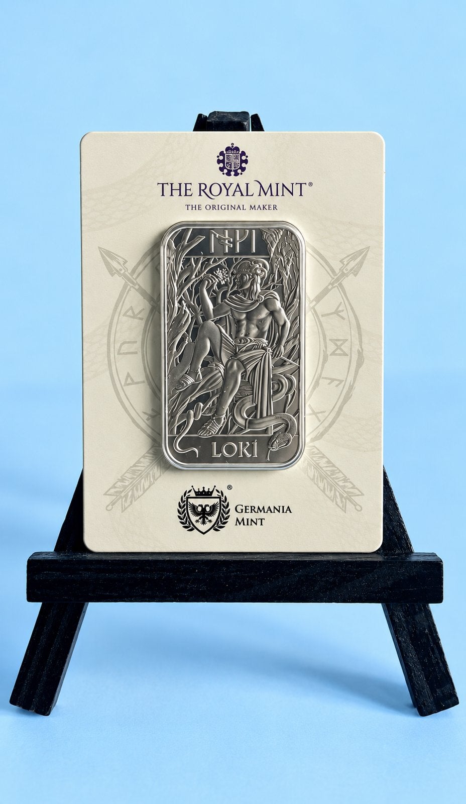 Loki 2025 1oz Silver Royal Mint Germania Norse Gods 🇳🇴, Ophalen of Verzenden, Zilver