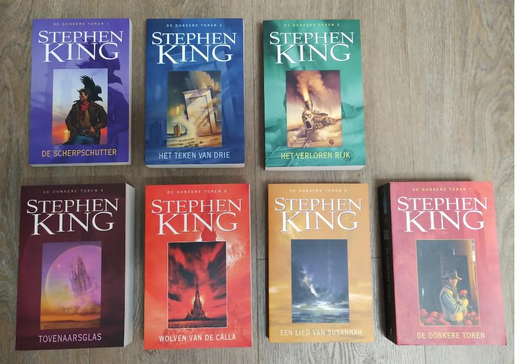 Stephen King serie boeken, Boeken, Ophalen, Gelezen, Stephen King, Nederland