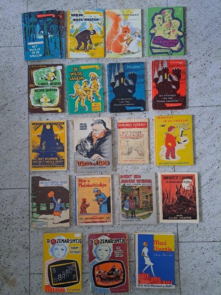 Vintage kinderboeken (o.a. W.G. van der Hulst), Gelezen, Non-fictie, Diverse auteurs, Ophalen of Verzenden