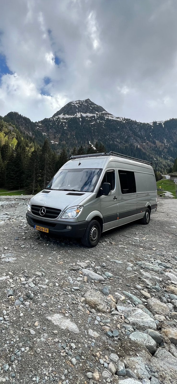 Mercedes Sprinter 316 L3H2 CAMPER, Caravans en Kamperen, Campers, Tot en met 2, Mercedes-Benz, Diesel, Particulier