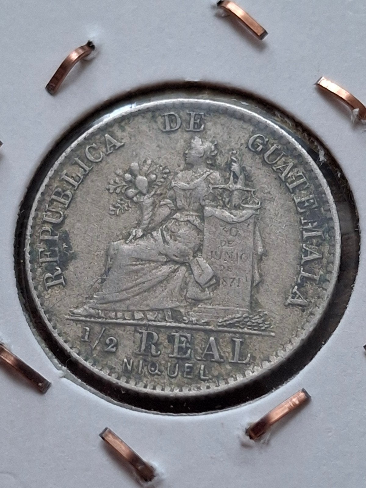Guatemala 1/2 Reaal 1900, Verzenden, Noord-Amerika