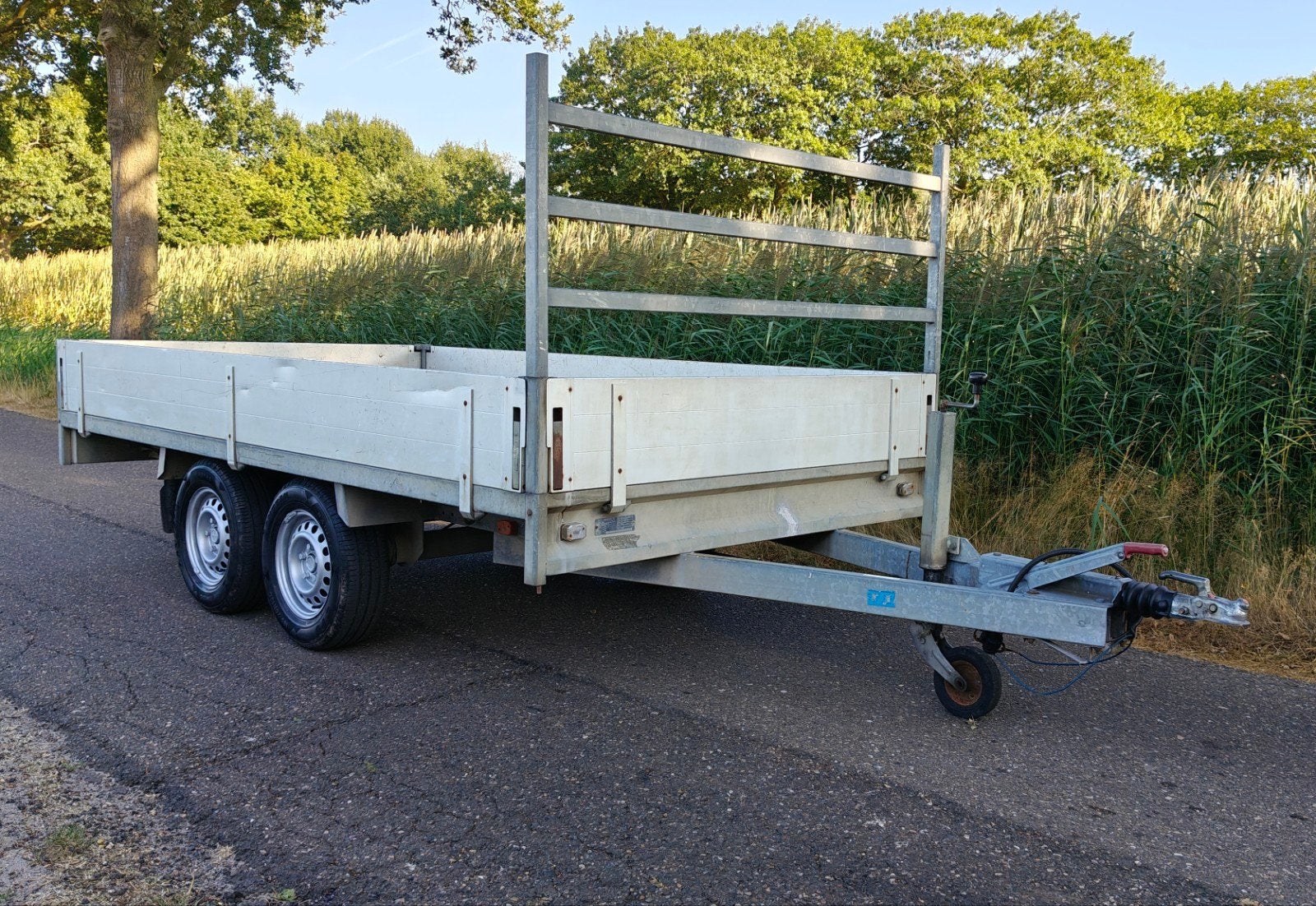 Anssems plateauwagen aanhanger 330x180 2000kg, Ophalen, ., ., Gebruikt