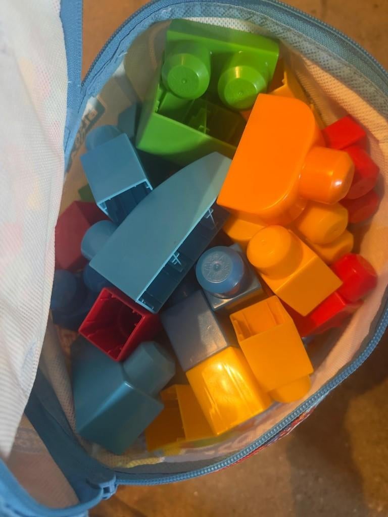 kids mega blocks - 80pcs, Ophalen, Megabloks