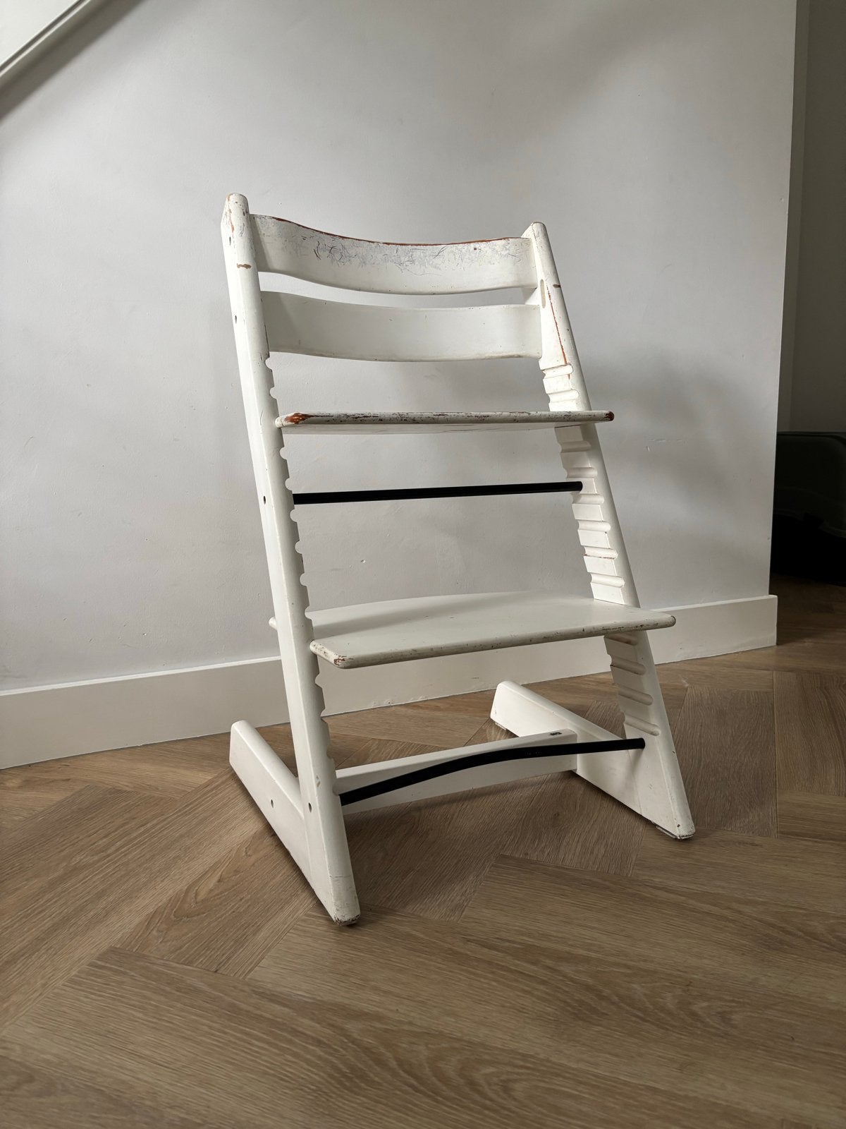 Stokke meegroeistoel - opknapper, Ophalen, Gebruikt, Meegroeistoel