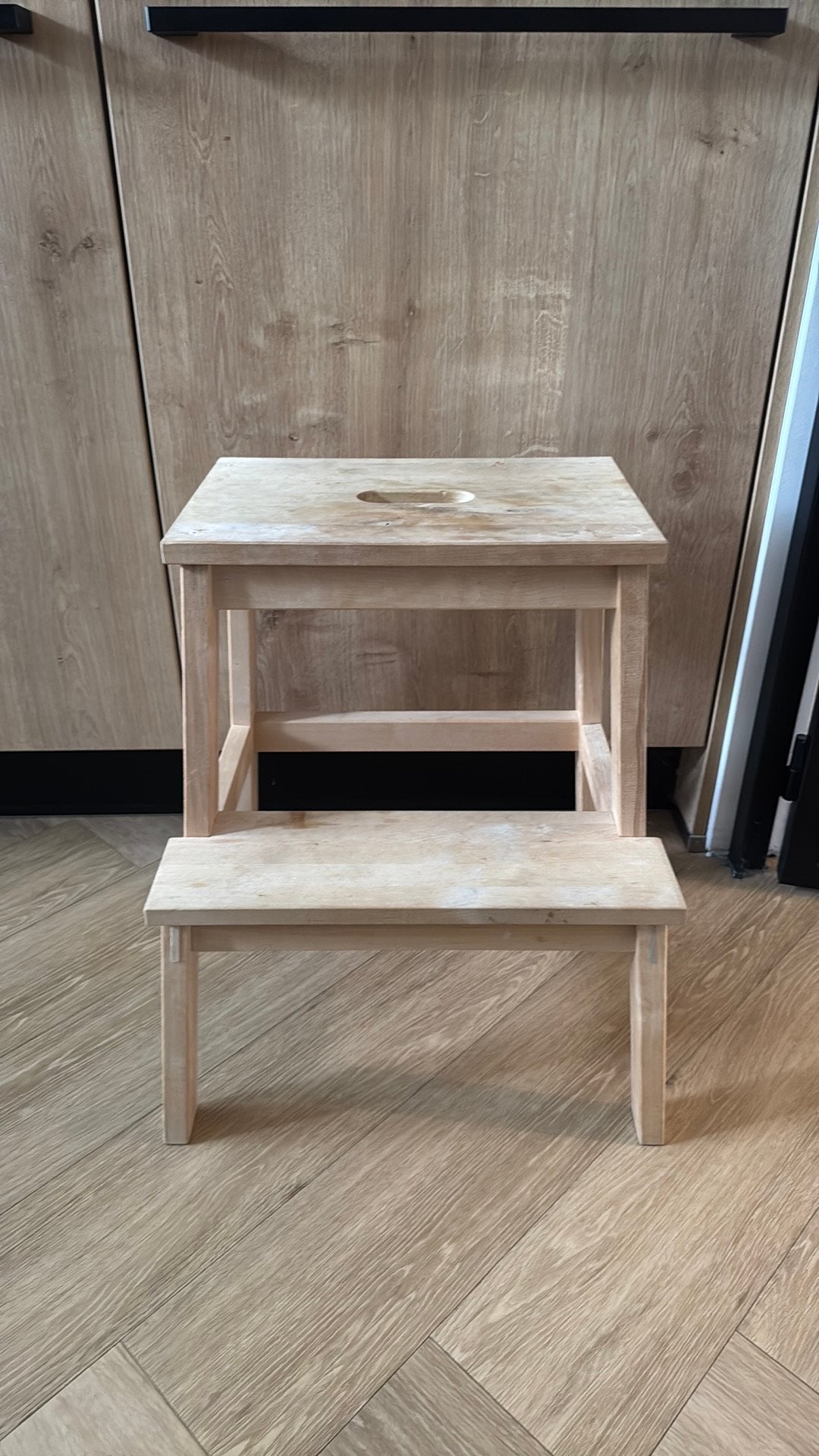 Ikea BEKVAM krukje hout onbewerkt, Ophalen of Verzenden, Hout