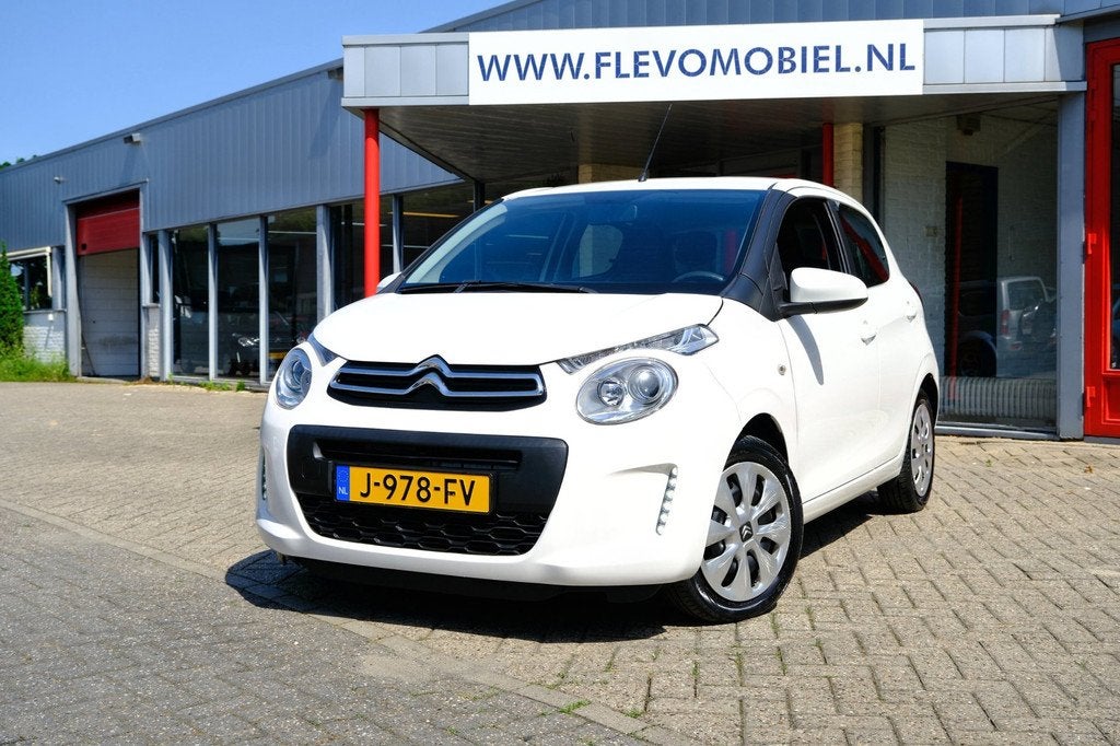 Citroen C1 1.0 VTi Feel 5-drs Airco|LED dagrij, Voorwielaandrijving, Gebruikt, Euro 6, 4 stoelen