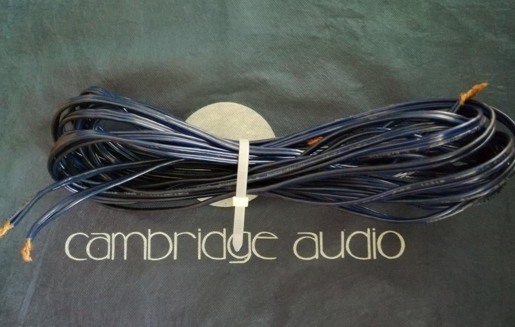 Luidsprekerkabel Speakercable Oehlbach hifi single wire, Ophalen of Verzenden, Zo goed als nieuw, 2 tot 5 meter, Luidsprekerkabel