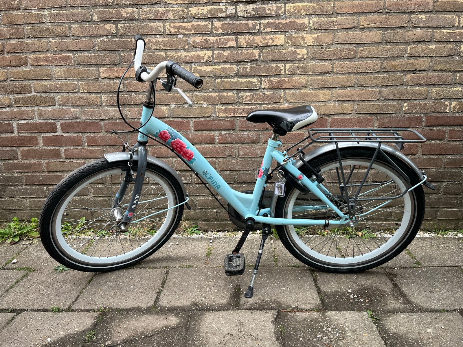 Mooie functionele Alpina fiets 22 inch, Fietsen en Brommers, Fietsen | Kinderfietsjes, Ophalen, Gebruikt, Terugtraprem, 20 inch of meer