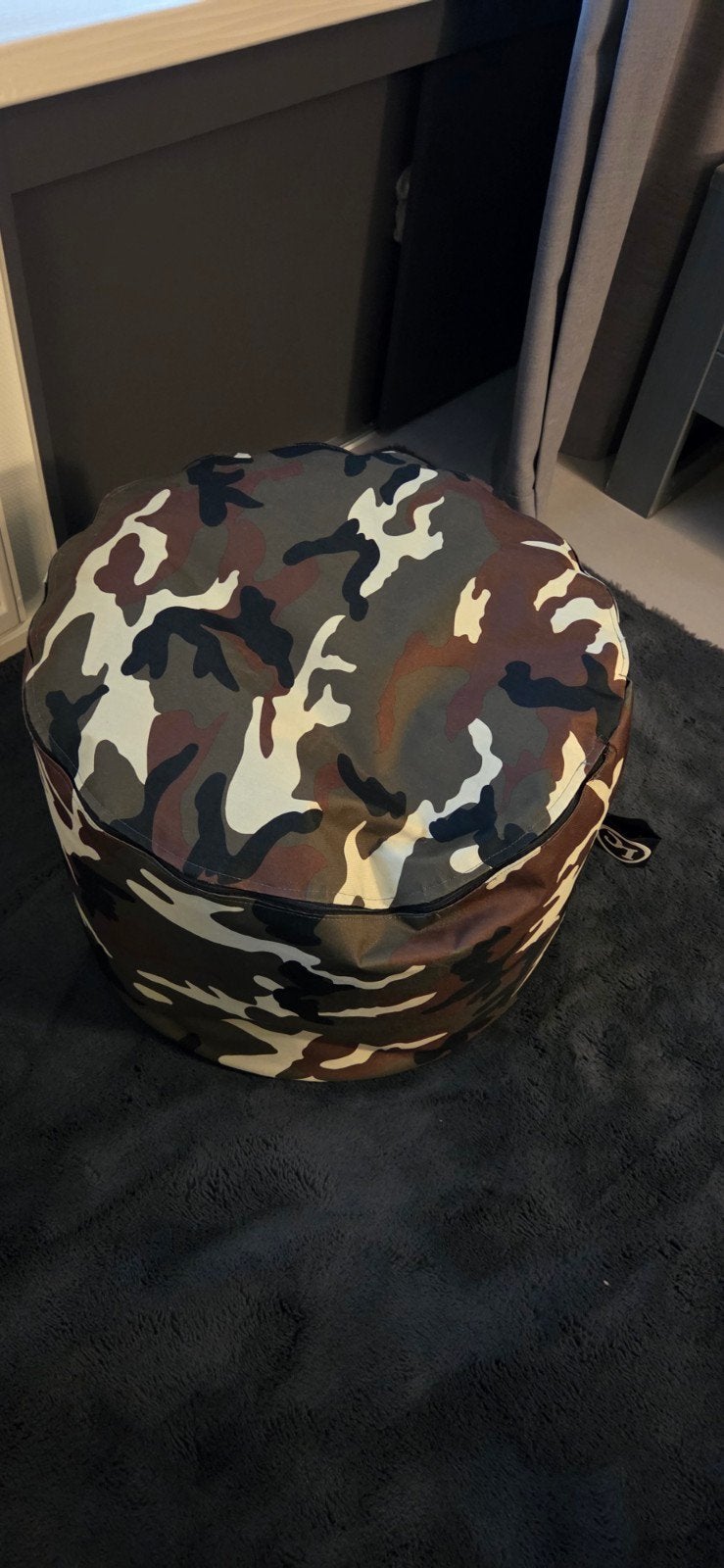 Leuke zitzak in camouflageprint, Ophalen of Verzenden, Zo goed als nieuw, Meerkleurig, Zitzak