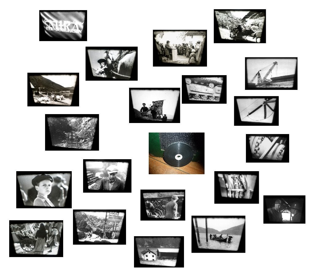 16mm film Waterkracht Centrale Aura Noorwegen 1955 -, Ophalen of Verzenden, 16mm film