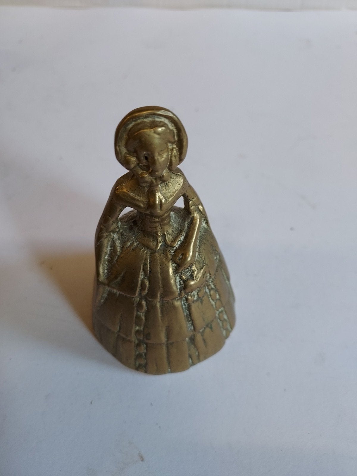 Kleine tafelbel in de vorm van vrouw, Ophalen of Verzenden