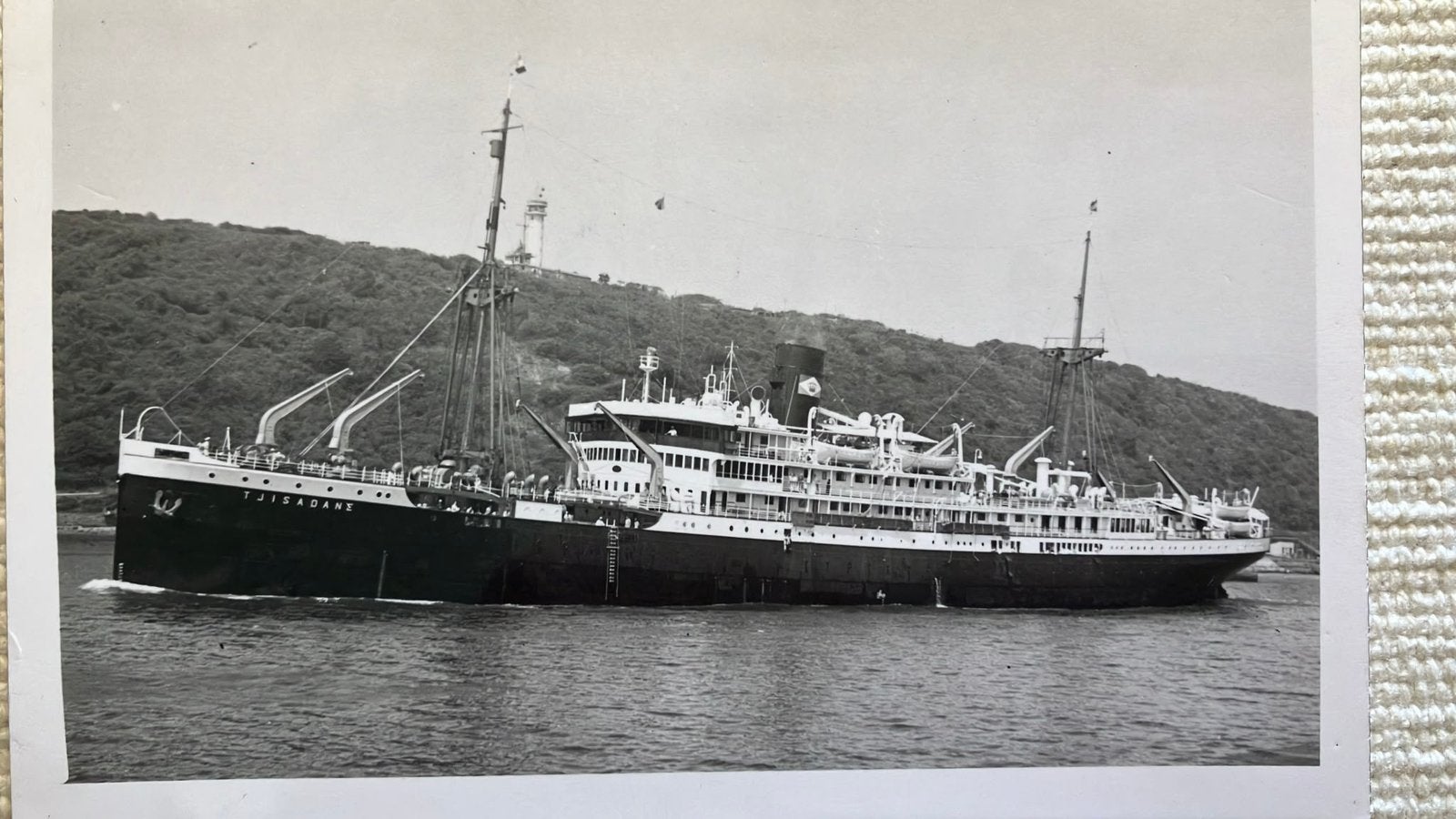 TJISADANE    1931  KJCPL   NSM  NDSM Zuid Afrika, Ophalen of Verzenden, Zo goed als nieuw, Kaart, Foto of Prent