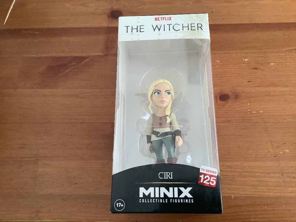 The Witcher Ciri figurine 12 cm. Minix Nr. 125 Nieuw, Ophalen of Verzenden, Nieuw