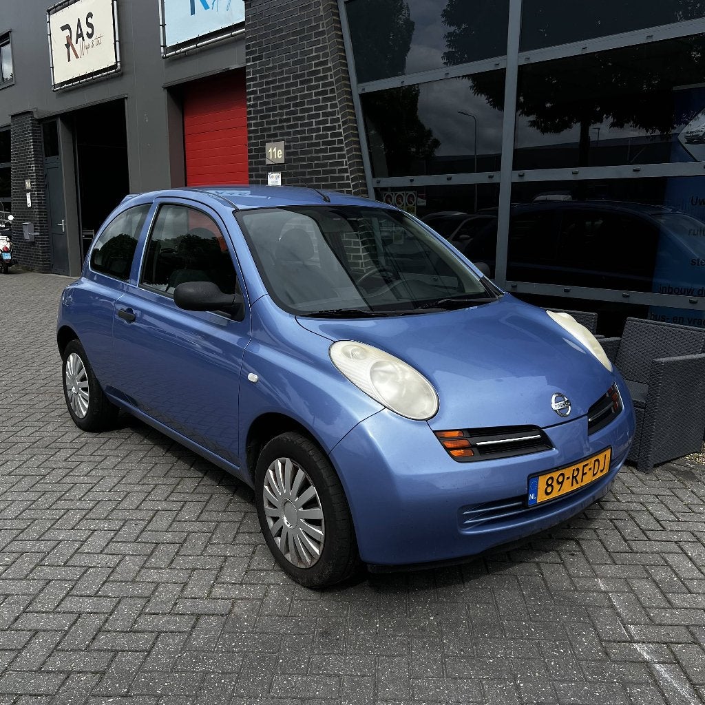 Nissan Micra | NAP | Elek ramen | Zuinig | APK 08-2026, Auto's, Nissan, Stof, 4 cilinders, Blauw, Origineel Nederlands