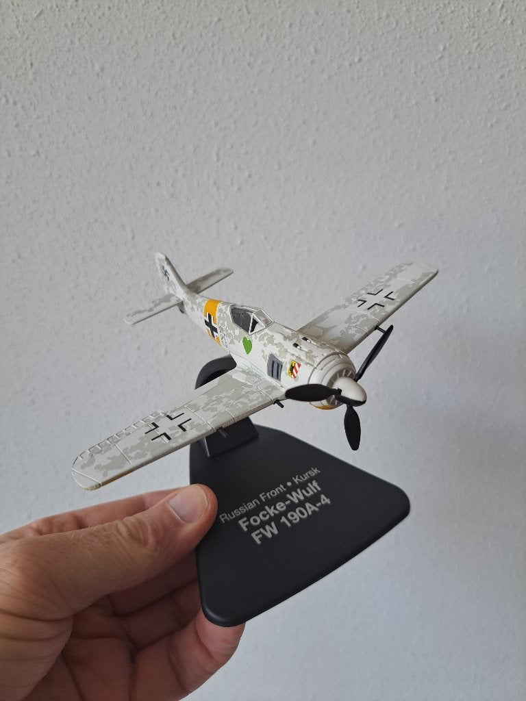 Focke Wulf FW 190A-4 vliegtuig WWII 1:72 Atlas 4909409, Ophalen of Verzenden, Nieuw, 1:72 tot 1:144, Overige merken