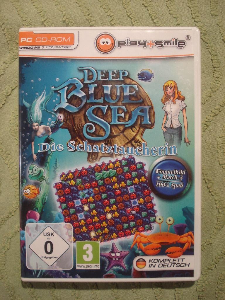 PC CD-rom: Deep Blue Sea - Die Schatztaucherin, 1 speler, Ophalen of Verzenden, Zo goed als nieuw, Vanaf 3 jaar