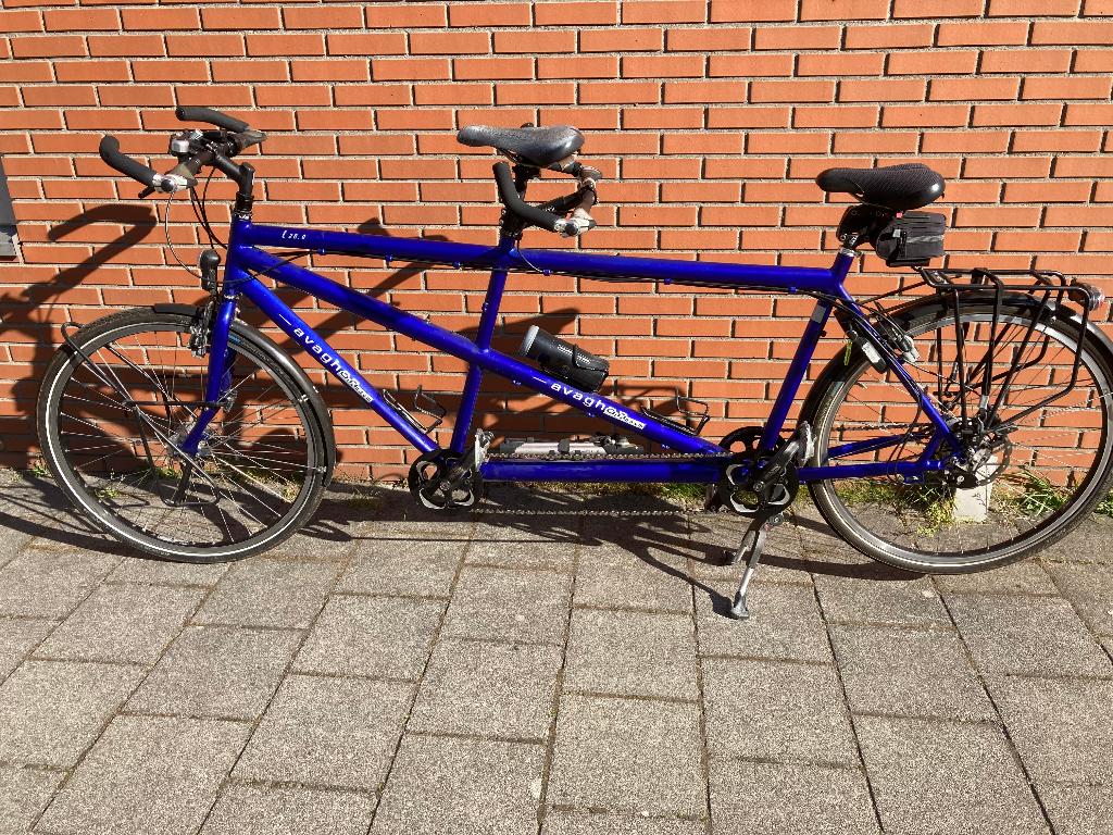Sporttandem Avaghon, Fietsen en Brommers, Vering, 10 tot 15 versnellingen, 61 cm of meer, Zo goed als nieuw