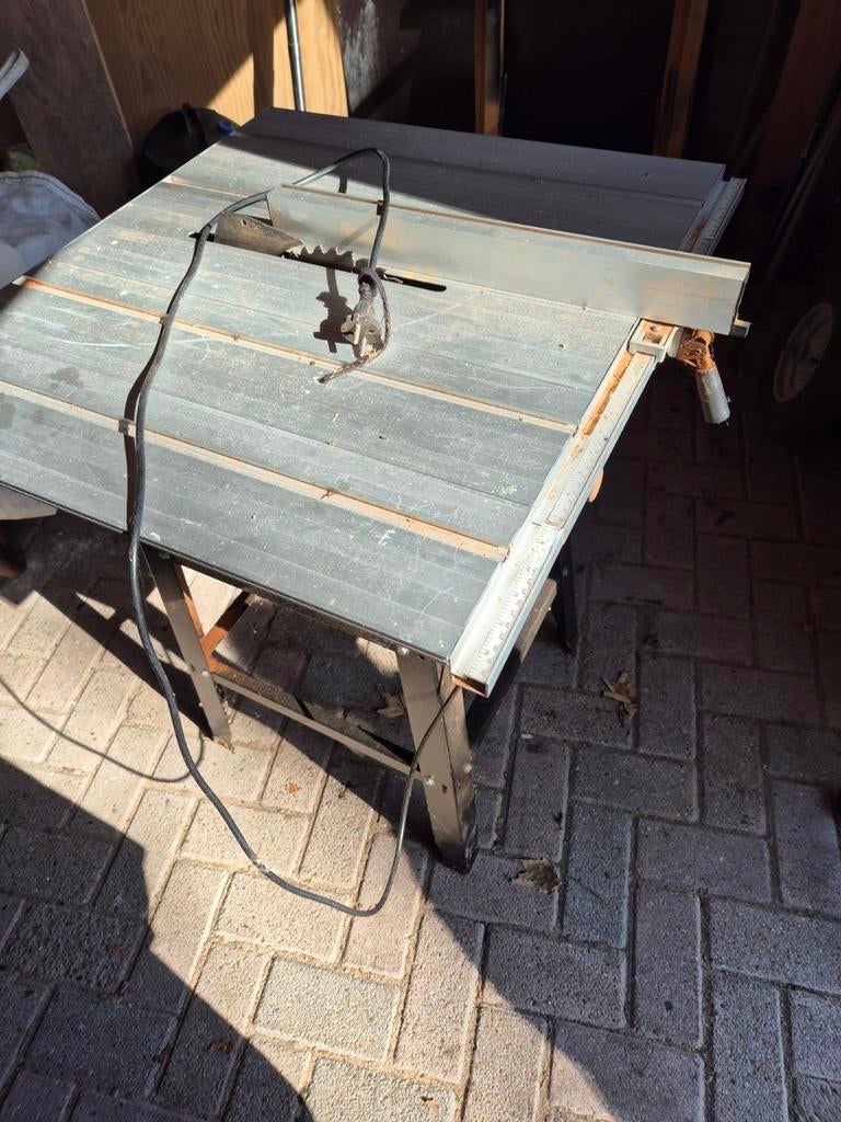 Zaagtafel - Ferm, Doe-het-zelf en Verbouw, Gereedschap | Zaagmachines, Ophalen, Gebruikt, Cirkelzaag, Ferm