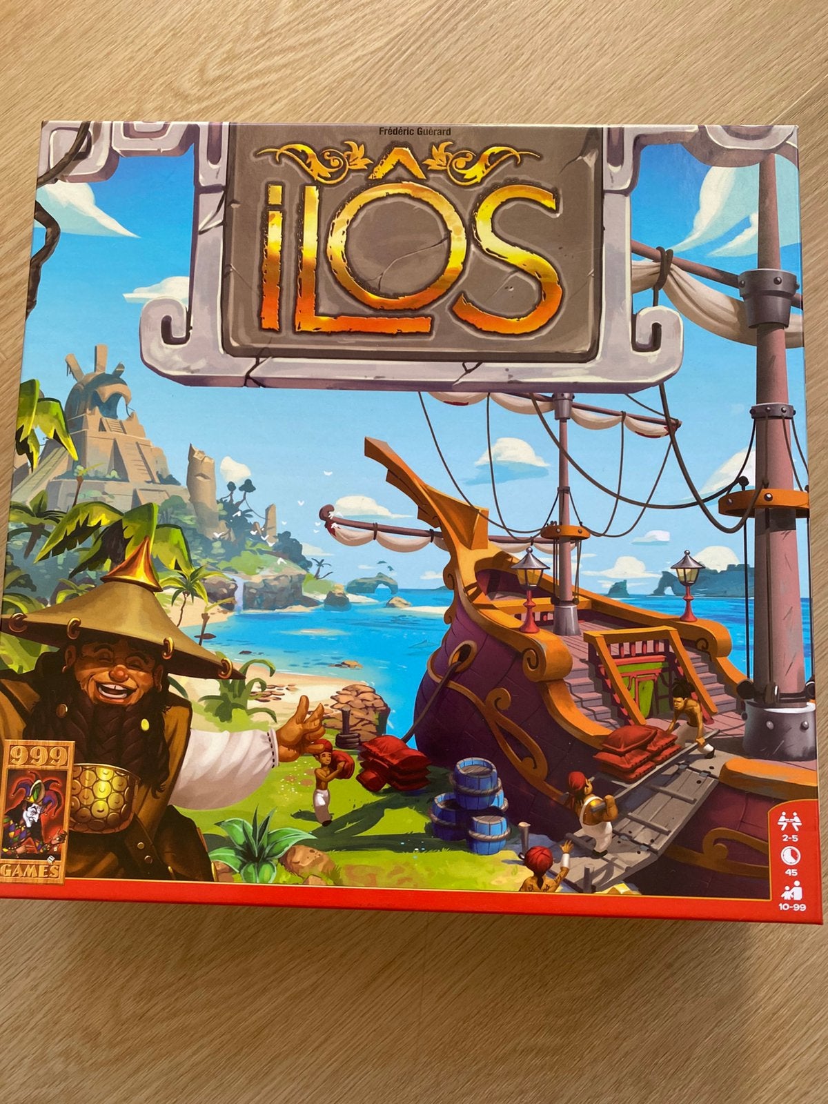 Ilos (NL, izgst), Hobby en Vrije tijd, Gezelschapsspellen | Bordspellen, Ophalen of Verzenden, Zo goed als nieuw