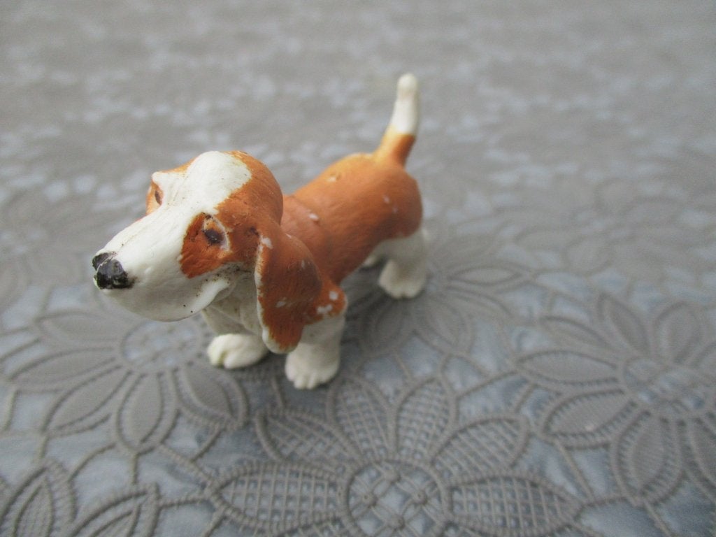 Puppy in my pocket Basset Hound "Watson / Sad-Eyes" hond, Verzamelen, Ophalen of Verzenden, Gebruikt