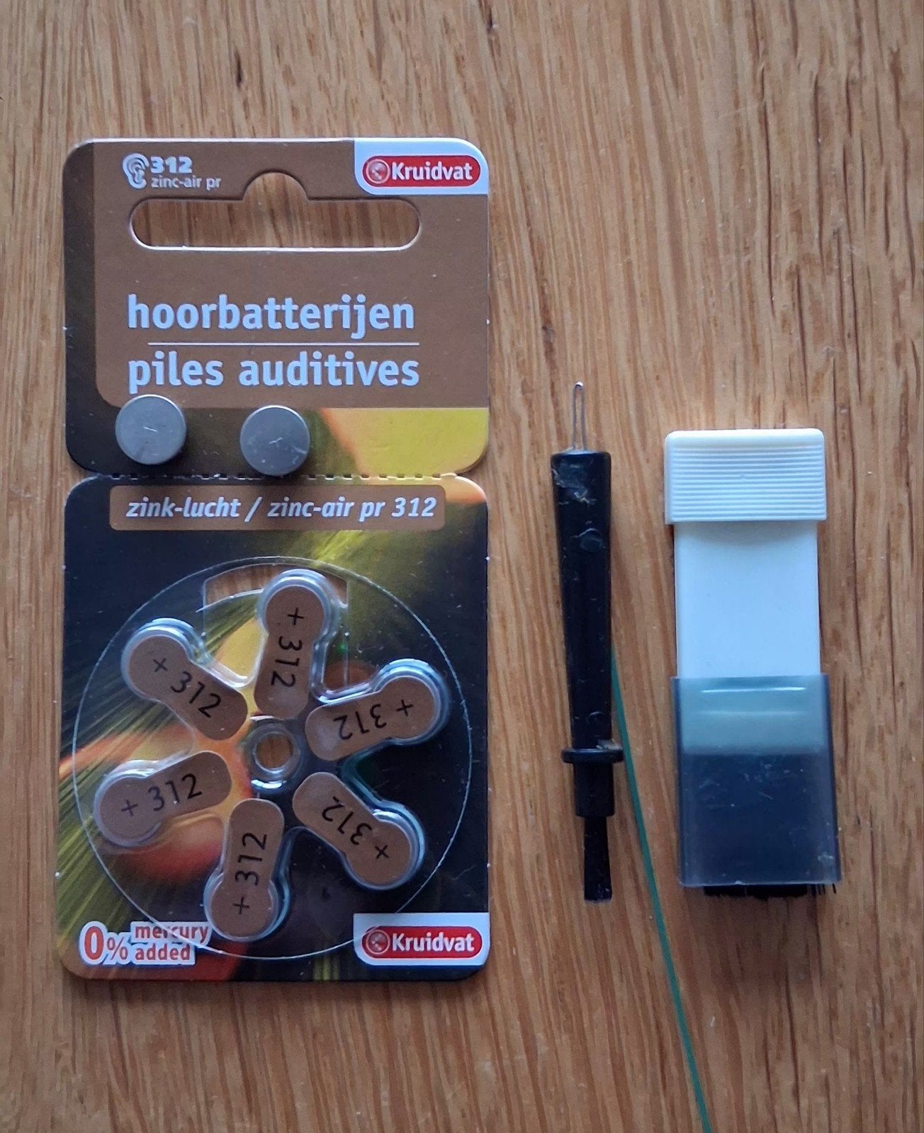 Kruidvat Hoorbatterijen Zink-Lucht PR 312 (6 stuks), Ophalen of Verzenden, Nieuw