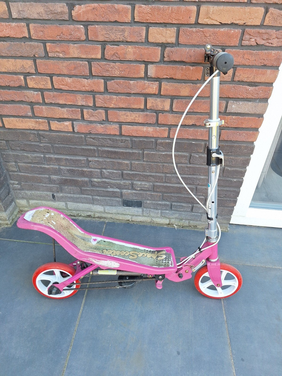 spacescooter roze, Fietsen en Brommers, Steps, Ophalen, Gebruikt, Gewone step