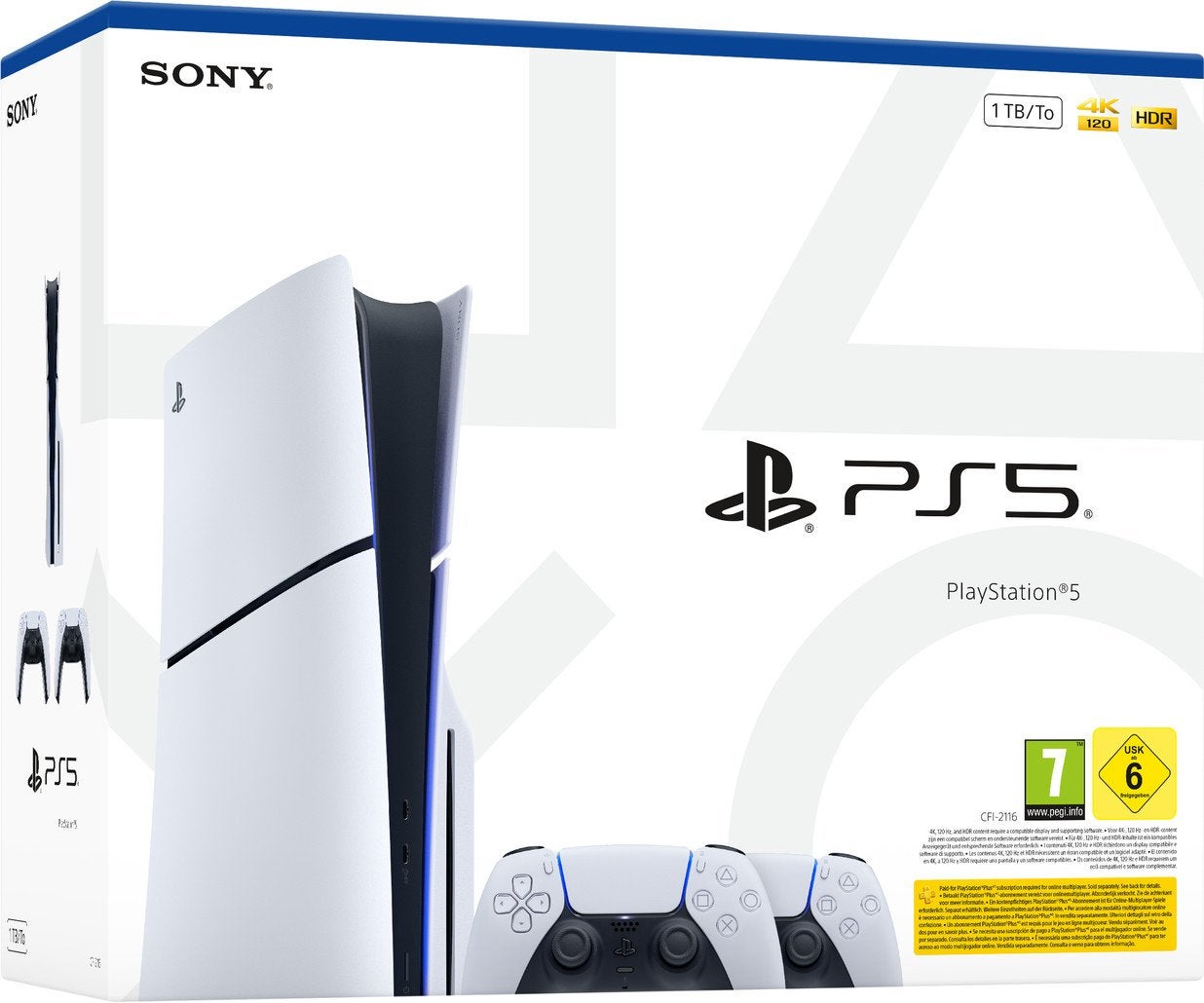 Playstation 5 Slim Disk - 2 controller editie- nieuw in doos, Ophalen of Verzenden, Nieuw, Playstation 5