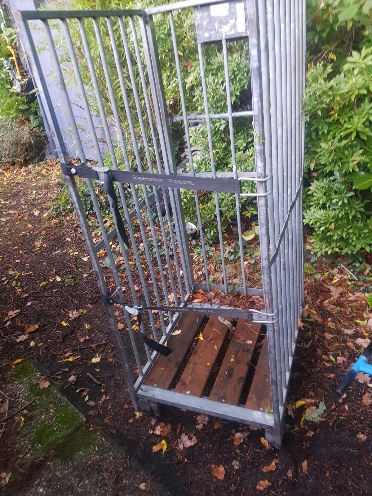 Rolcontainer, 100 liter of meer, Ophalen, Gebruikt, Transportkar