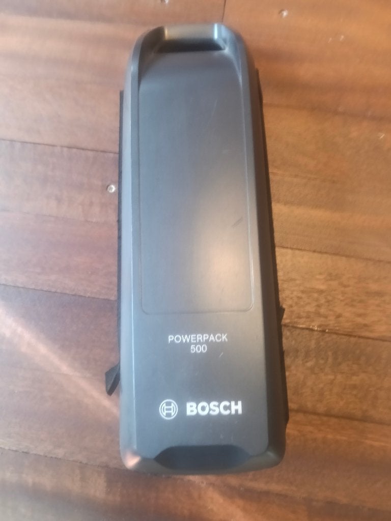 Accu Bosch powerpack 500 met lader, Ophalen of Verzenden, Gebruikt