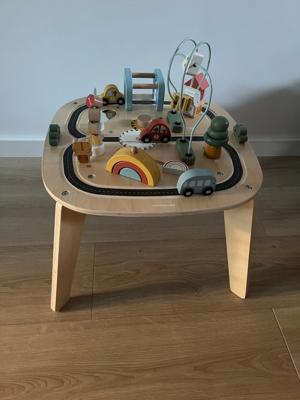 Vertbaudet Houten Activiteitentafel met Speelgoed, Ophalen, Zo goed als nieuw, Overige typen