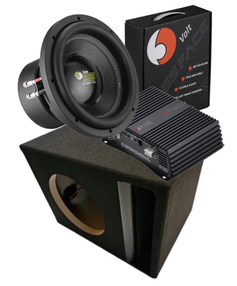 Midi Power pack 3 - BASSFACE - 10 inch - 1000 watt RMS, Auto diversen, Niet ingevuld, Niet ingevuld, Niet ingevuld