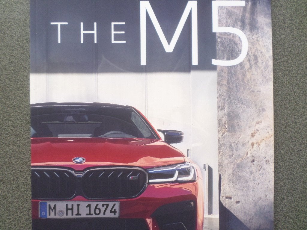 BMW M5 2020 Brochure, Ophalen of Verzenden, Zo goed als nieuw, BMW