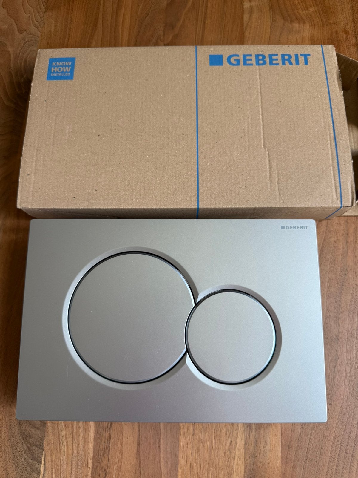 Geberit kunststof drukplaat, Ophalen, Zo goed als nieuw, Toilet