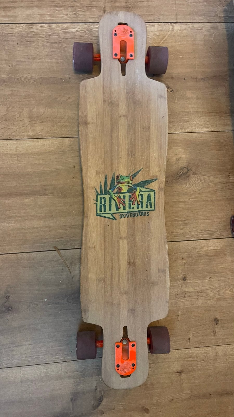 Riviera Longboard - Zo goed als nieuw, Ophalen, Zo goed als nieuw, Skateboard, Longboard