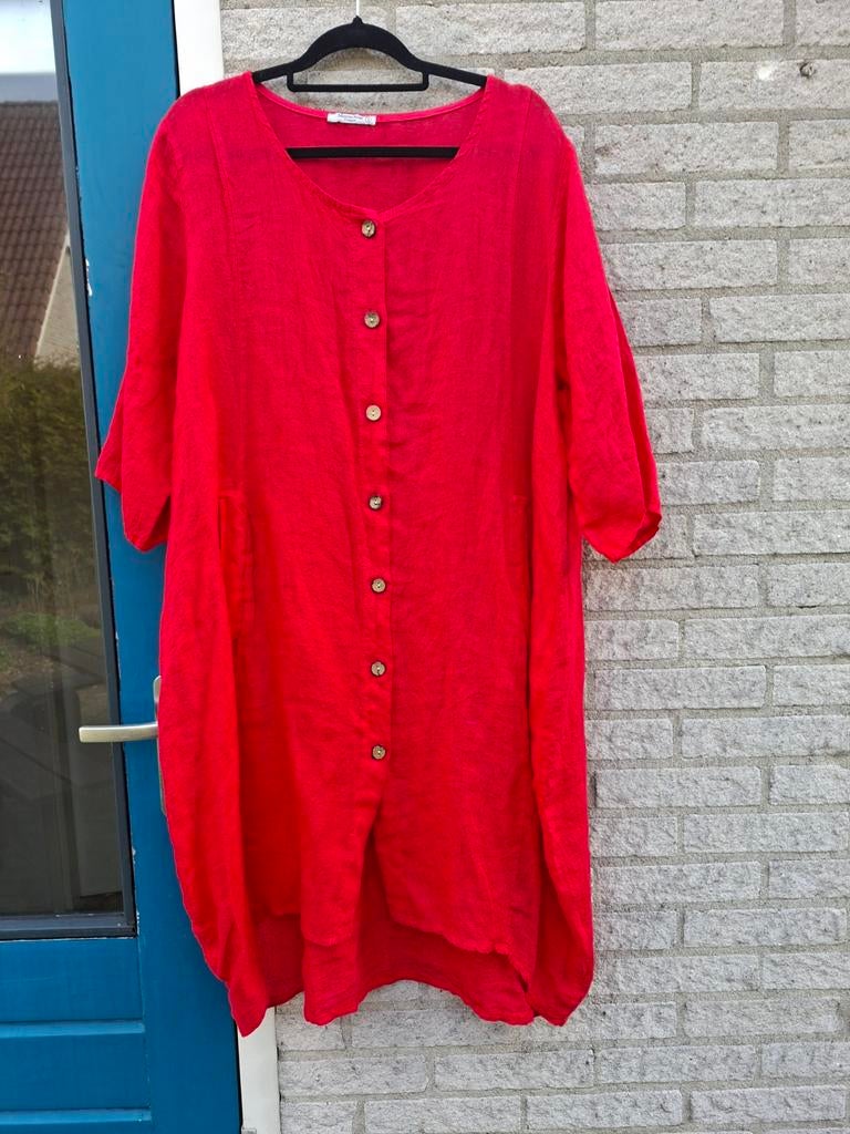 Heel leuk JURKJE van MOONSHINE, NIEUW, mt 1(40-48), Kleding | Dames, Jurken, Ophalen of Verzenden, Nieuw, Maat 38/40 (M), Boven de knie