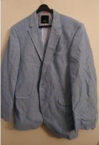 als Nieuw zomer Colbert DIGEL 100% KATOEN Blauw 52 L, Kleding | Heren, Kostuums en Colberts, Verzenden, Zo goed als nieuw, Maat 52/54 (L)