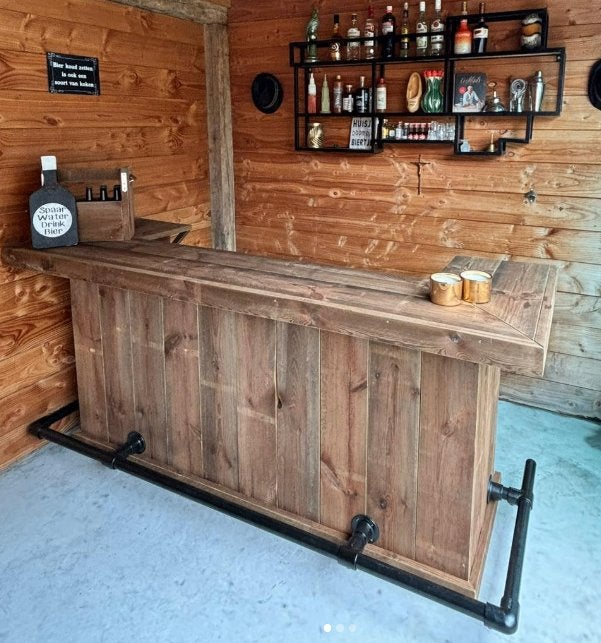 Bar Party XL - Dark Oak, Ophalen of Verzenden, Nieuw