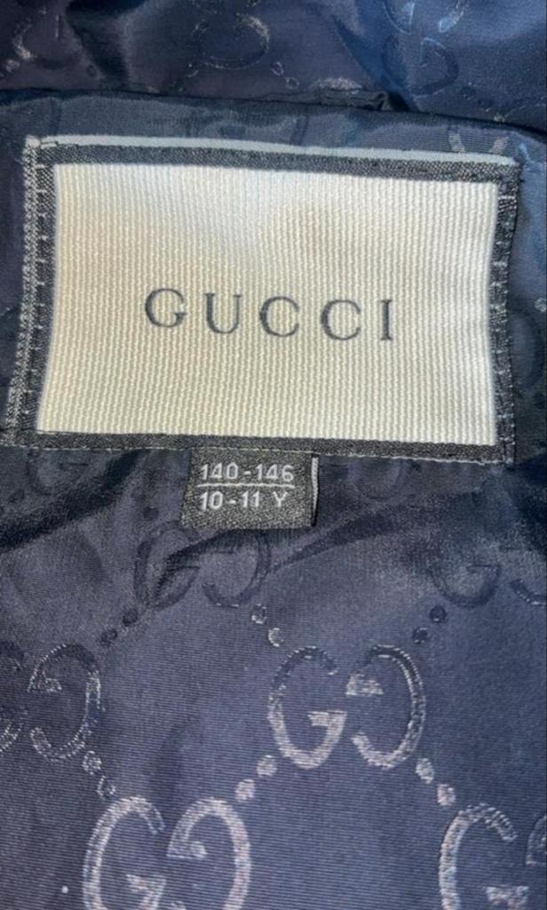 Gucci jas 140-146, Ophalen of Verzenden