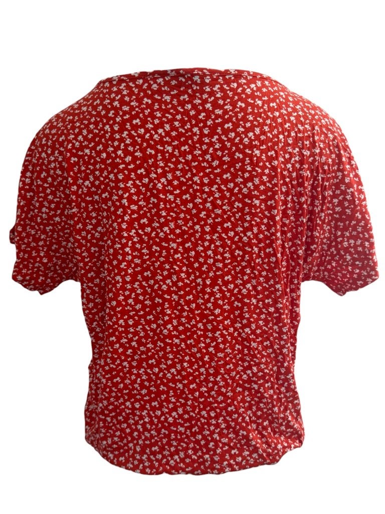 Numph shirt S, Ophalen of Verzenden, Zo goed als nieuw, Korte mouw, Rood