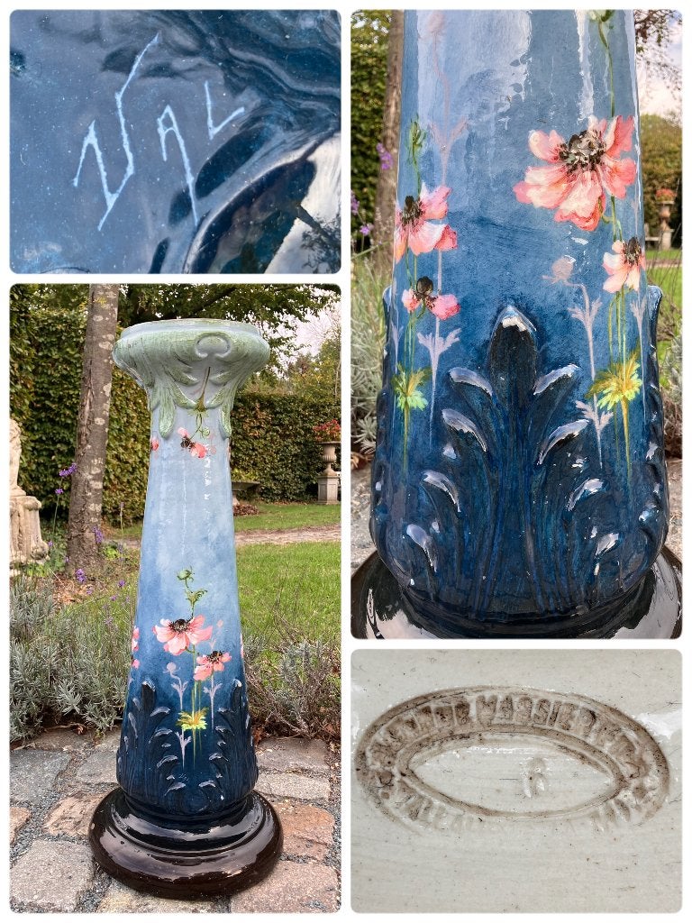Jérôme Massier art-nouveau piédestal / Colonne 1900-1920, Ophalen
