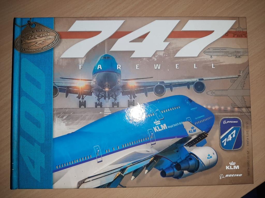 Farewell Boeing 747-400. KLM., Ophalen of Verzenden, Zo goed als nieuw, Boek of Tijdschrift