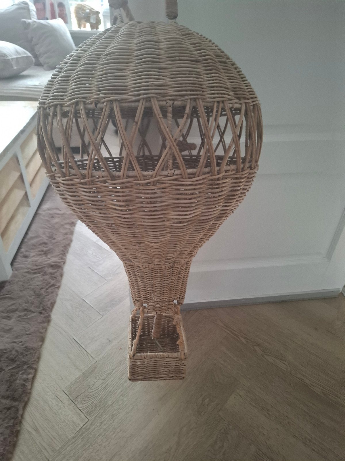 Rivera maison luchtballon, Ophalen