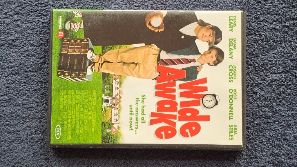 Wide Awake "Denis Leary, Julia Stiles", Alle leeftijden, Ophalen of Verzenden, Zo goed als nieuw, Romantische komedie