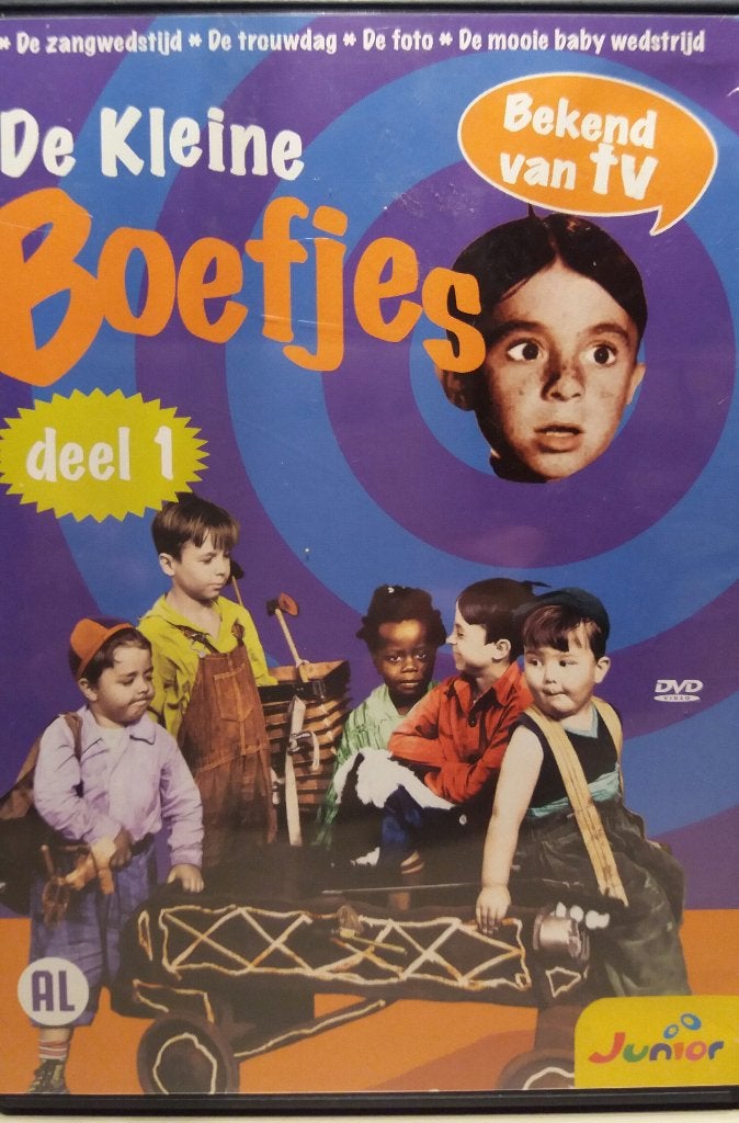 De Kleine Boefjes deel 1 - Krasvrije DVD, Alle leeftijden, Zo goed als nieuw, Familie, Film