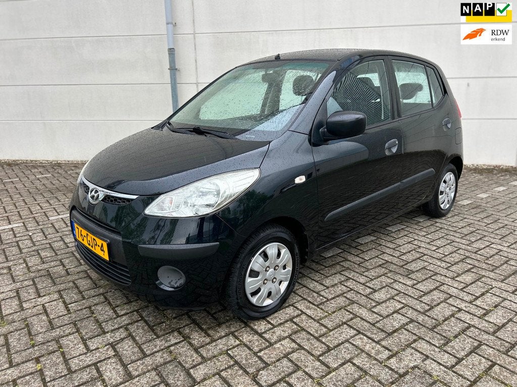 Hyundai I10 1.1 Active Cool Airco Trekhaak NL- Auto Apk 07-2, Voorwielaandrijving, Stof, Gebruikt, 4 cilinders